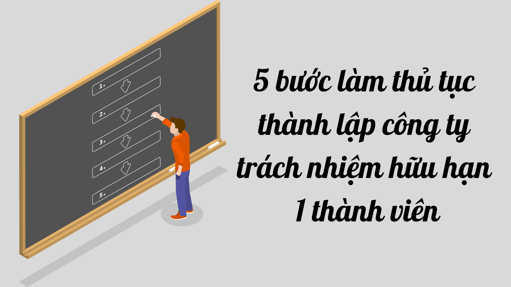 Hình 1: Thủ tục thành lập công ty trách nhiệm hữu hạn 1 thành viên
